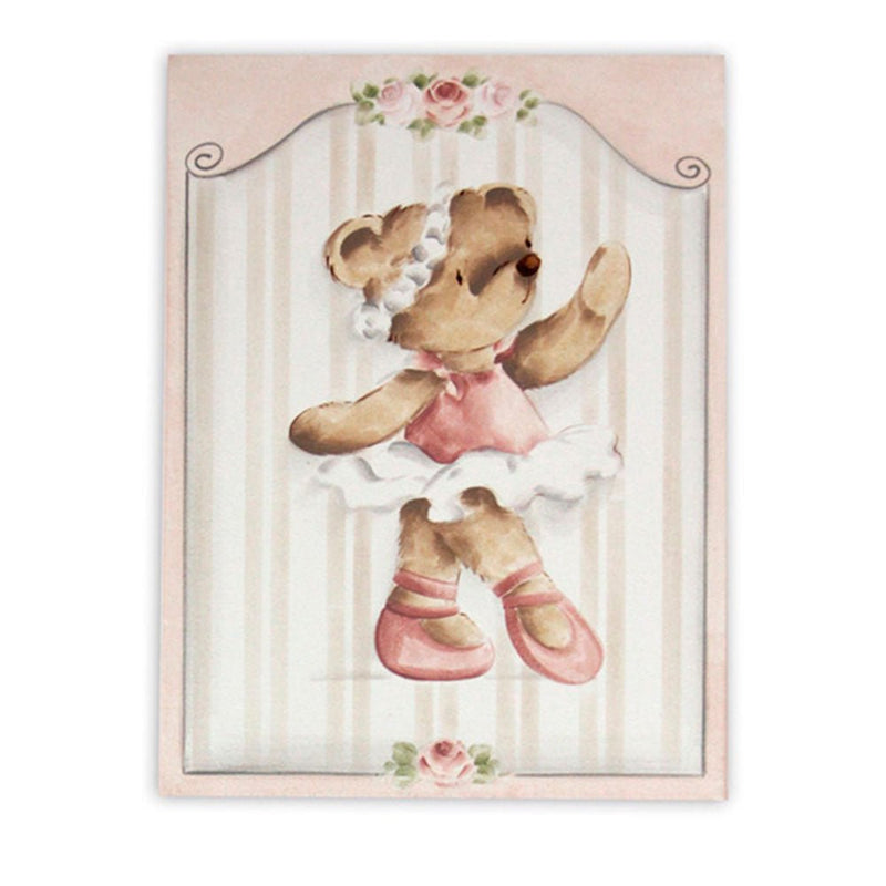 Quadro Ursa Aninha Bailarina II - Celina Dias bebê